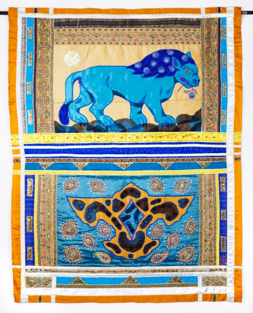 2013 Kukkaleijona (Flower Lion) 150 x 118