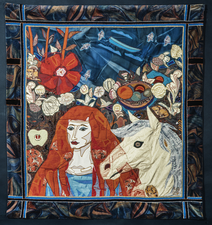 1994 Hibiskusvieras (Hibiscus Friend) 147 x 136