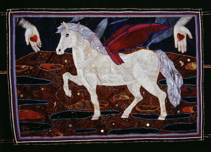 1994 Punasiipinen Pegasos (Red Winged Pegasus) 110 x 150