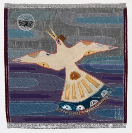 2024 Sinipyrstö (Bluetail) 48 x 47