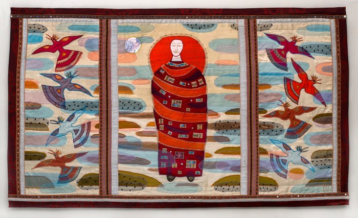 2021 Hiuksiinsa kietoutunut (Curled in Her Own Hair) 91 x 104